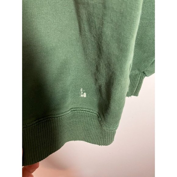 Levi's Living Legend Men's Large Green Crewneck Sweatshirt Distressed - Picture 7 of 9